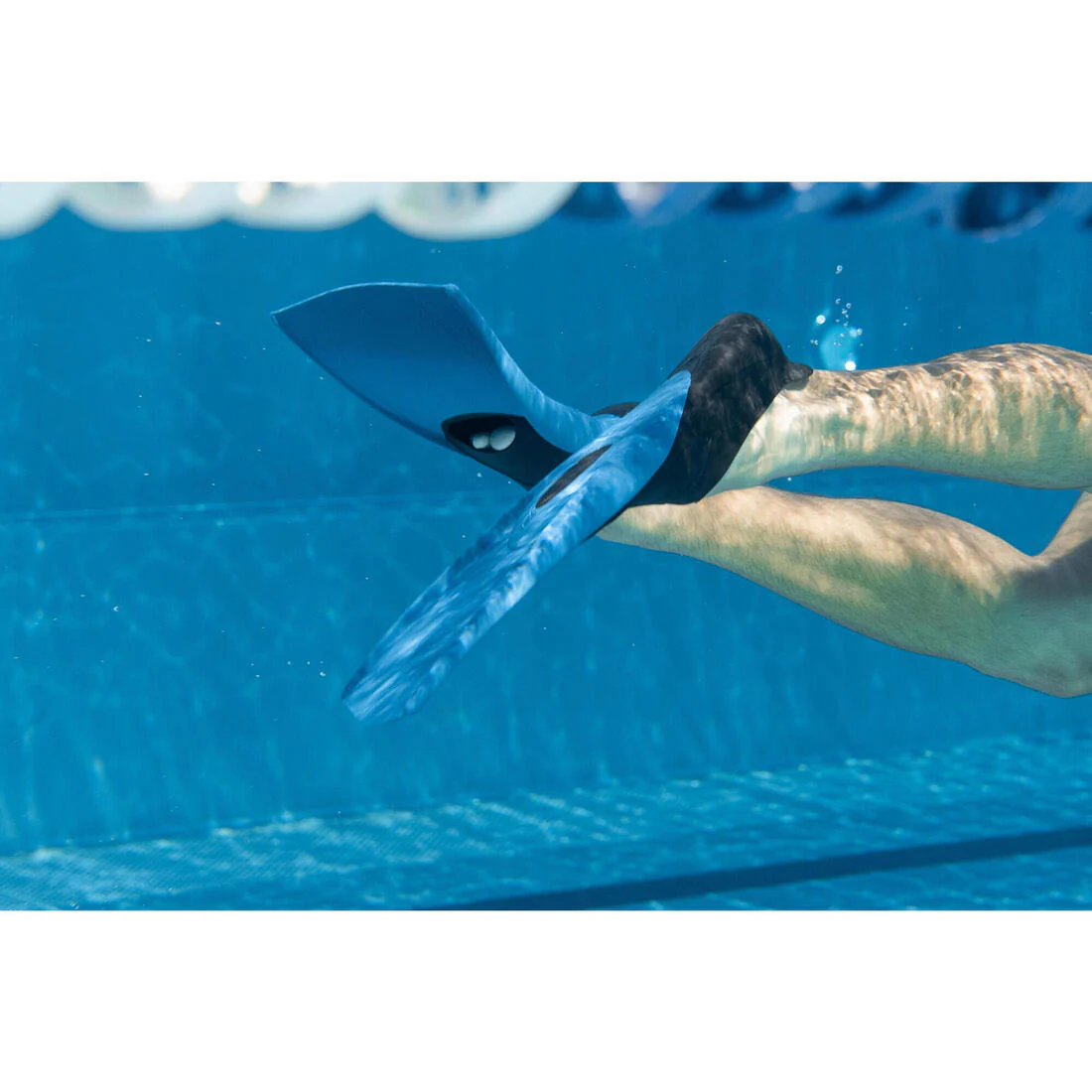 ALETAS NATACIÓN TRAINFIN 500 AZUL ROSADO - Image 22