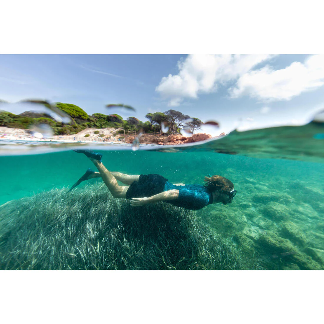 ALETAS CORTAS SNORKEL ADULTO FF 100 - Image 7