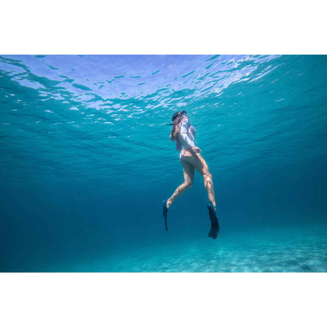 ALETAS CORTAS SNORKEL ADULTO FF 100 - Image 8