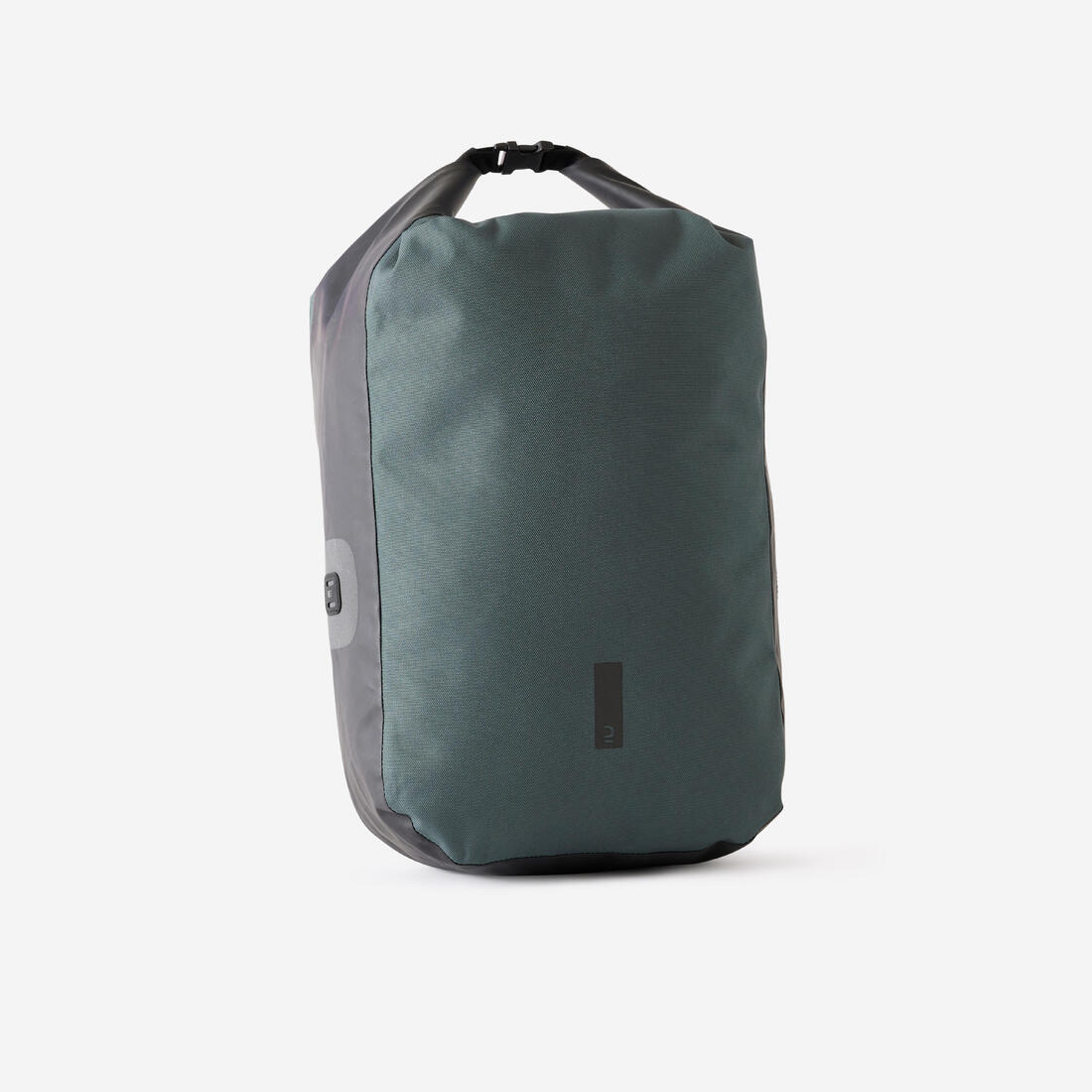 ALFORJA 500 PARA PARRILLAS BICI GRIS OSCURO 20 L IMPERMEABLE