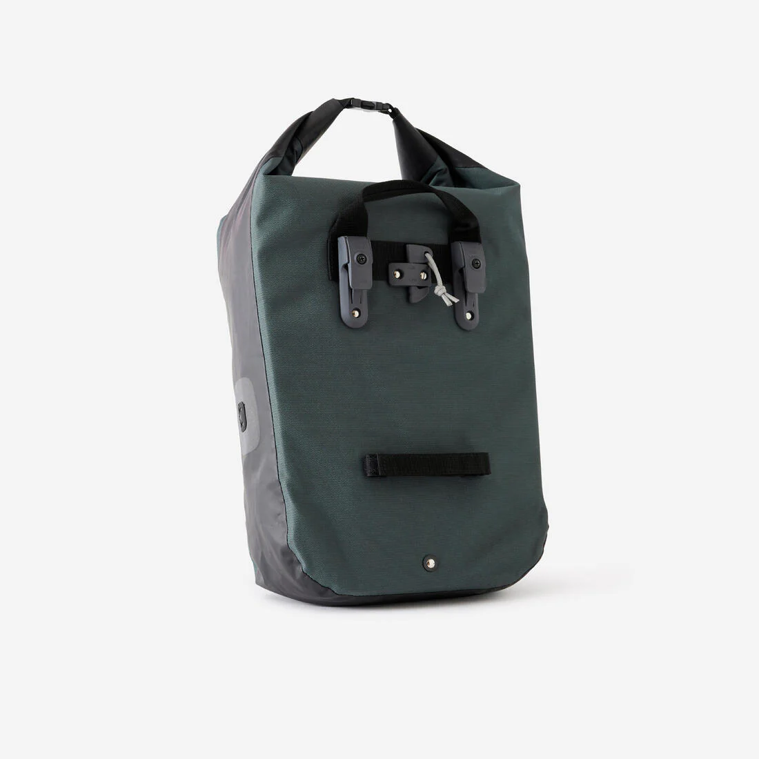 ALFORJA 500 PARA PARRILLAS BICI GRIS OSCURO 20 L IMPERMEABLE - Image 2