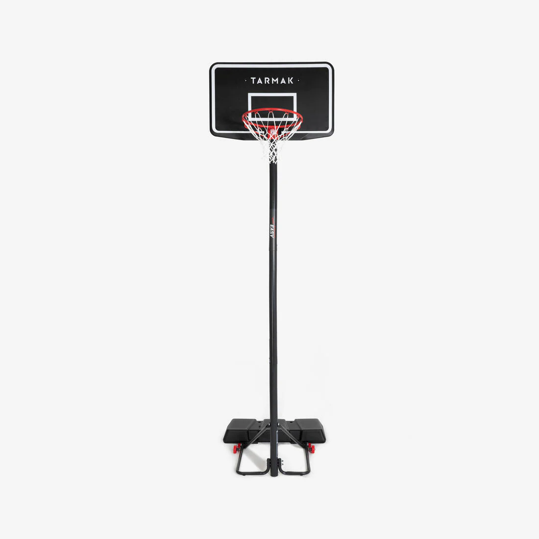 ARO DE BÁSQUETBOL REGULABLE DE 2,20 M A 3,05 M B100 EASY NEGRO