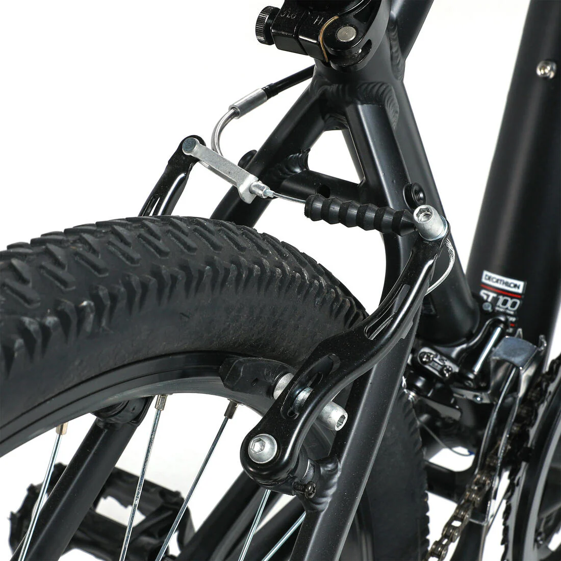 BICICLETA DE MONTAÑA ARO 27,5 / 21 VELOCIDADES NEGRO ST100 - Image 11