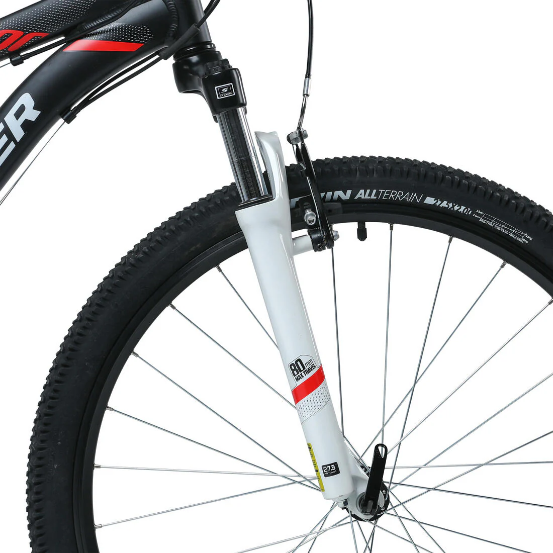 BICICLETA DE MONTAÑA ARO 27,5 / 21 VELOCIDADES NEGRO ST100 - Image 9