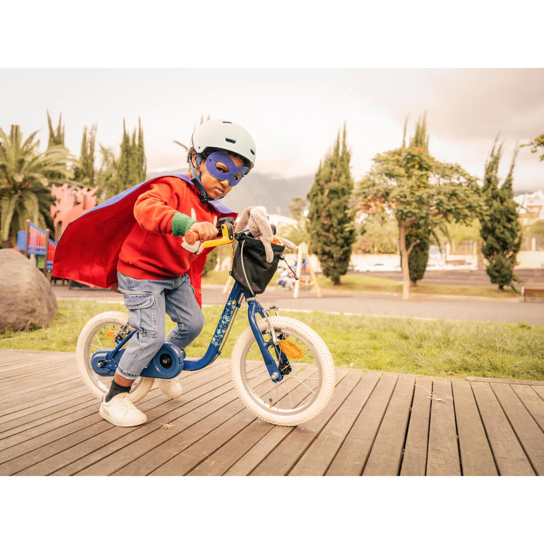 BICICLETA + BICI SIN PEDALES 2 EN 1 DISCOVER 900 NIÑOS 14" - Image 48