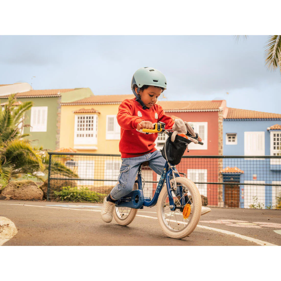 BICICLETA + BICI SIN PEDALES 2 EN 1 DISCOVER 900 NIÑOS 14" - Image 8