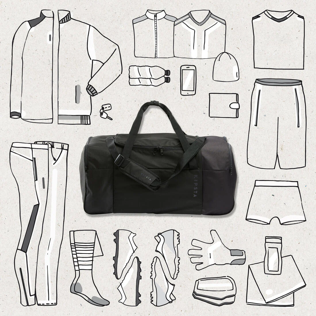 BOLSO DEPORTIVO ESSENTIAL 75 L - Image 10