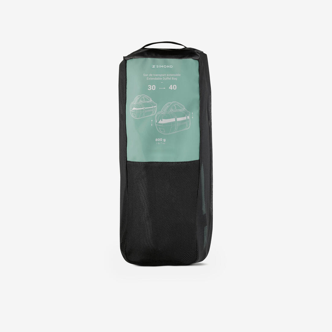 BOLSO DE TRANSPORTE DE SENDERISMO 30L A 40L DUFFEL 500 EXTEND - Image 12