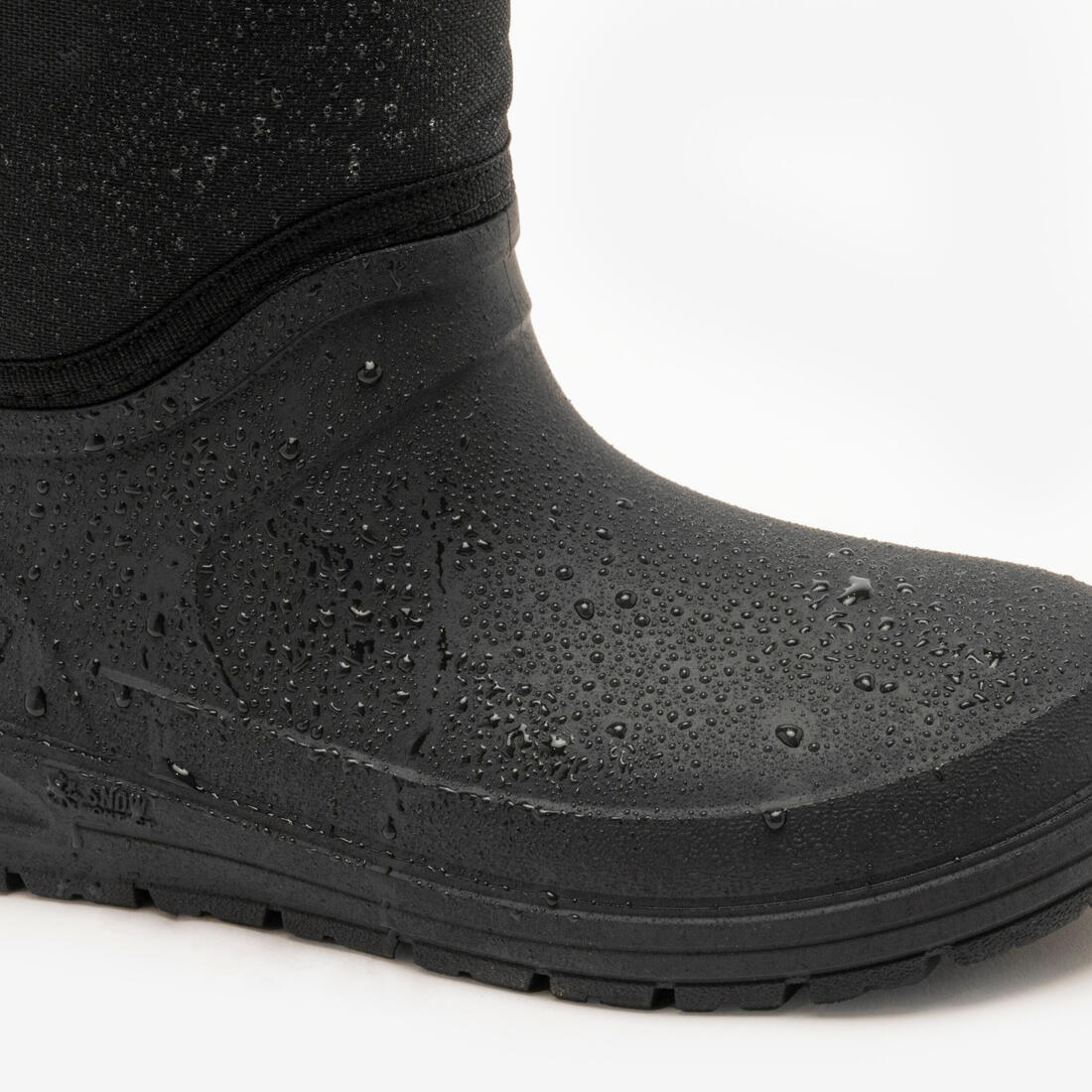 Botas de nieve cálidas e impermeables niños 24 a 38, SH100 - Image 3