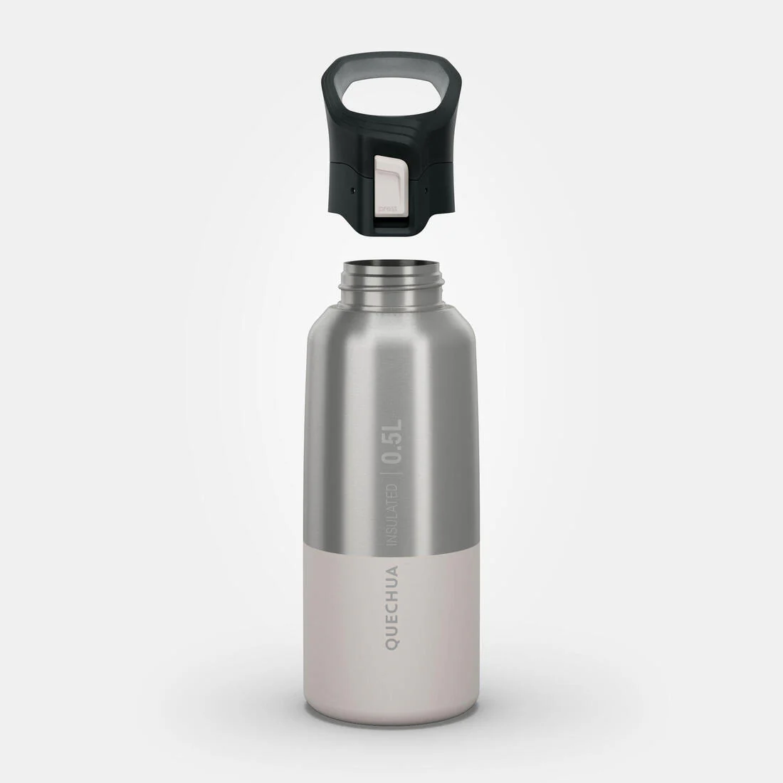 BOTELLA MH500 ISOTÉRMICA INOX 0,5L BLANCO SENDERISMO - Image 3