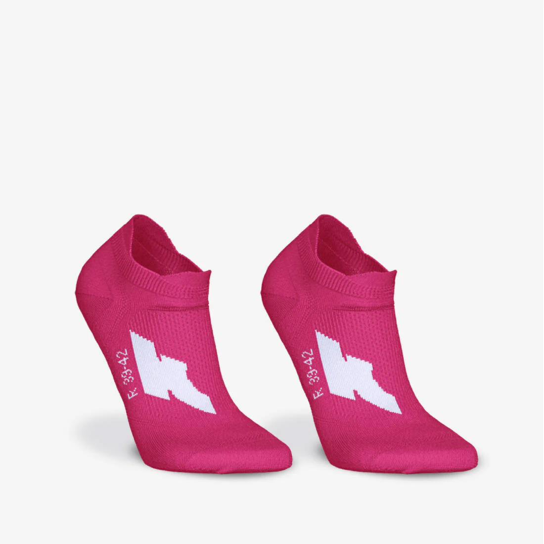 CALCETINES CORTOS DE RUNNING RUN500 FINOS X2