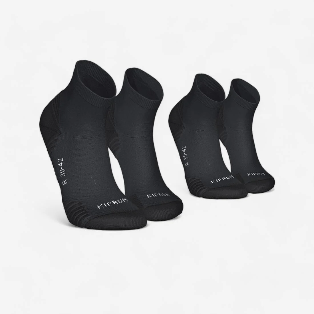 CALCETINES DE RUNNING RUN500 GRUESOS X2