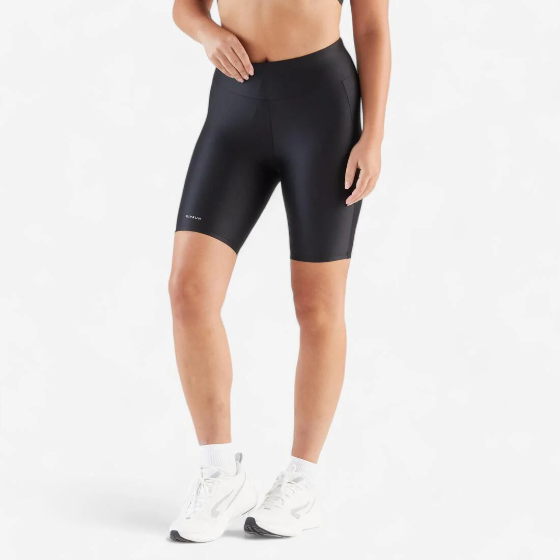 CALZAS BIKER RUNNING MUJER DRY NEGRO