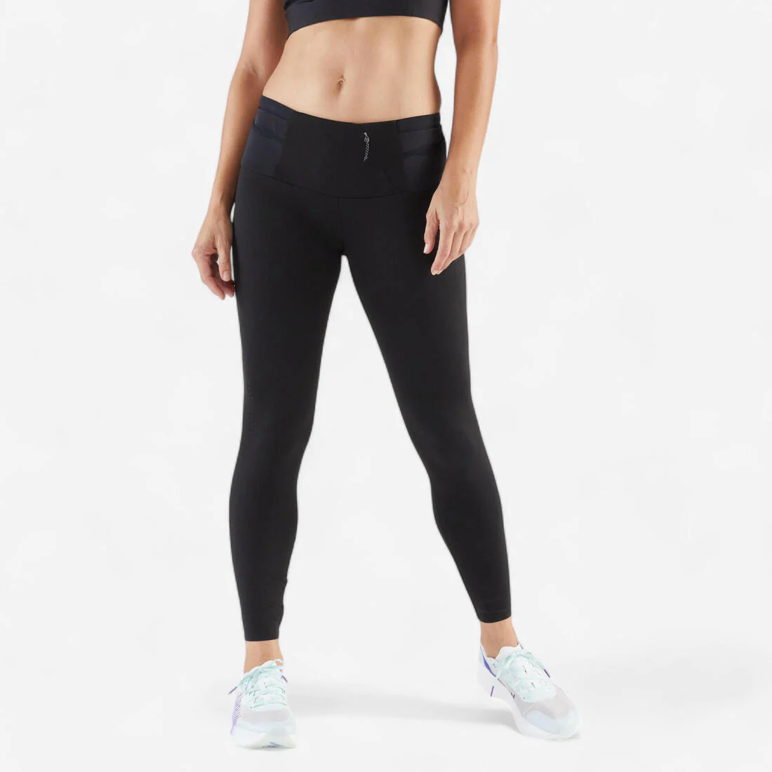CALZAS RUNNING Y TRAIL MUJER KIPRUN RUN 900 LIGHT NEGRO