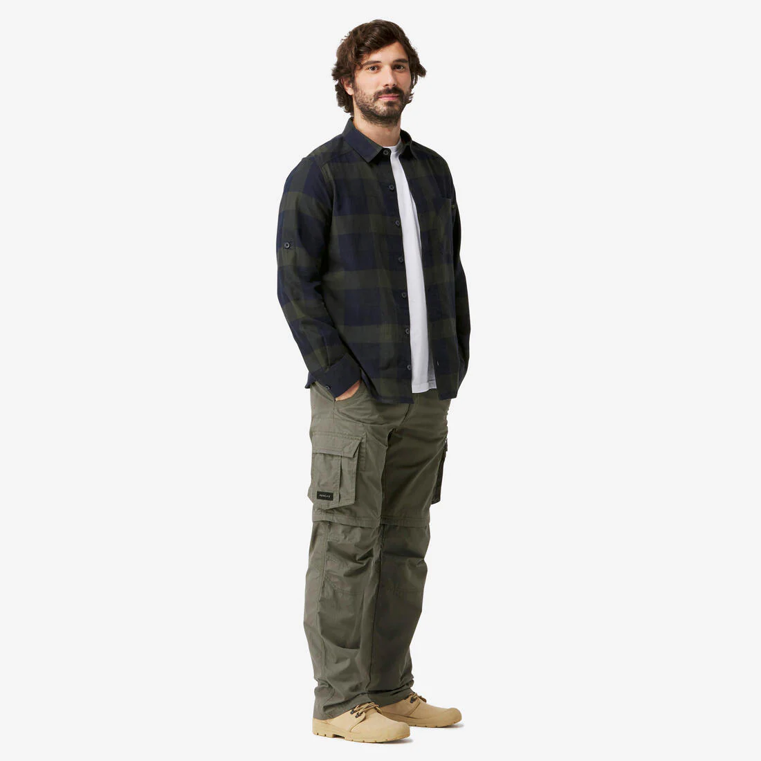 CAMISA SENDERISMO HOMBRE TRAVEL 500