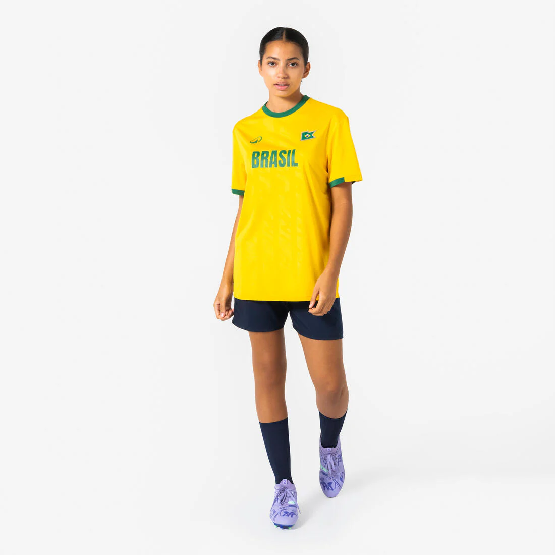 Camiseta de fútbol para aficionado Brasil adulto 2026 - Image 3