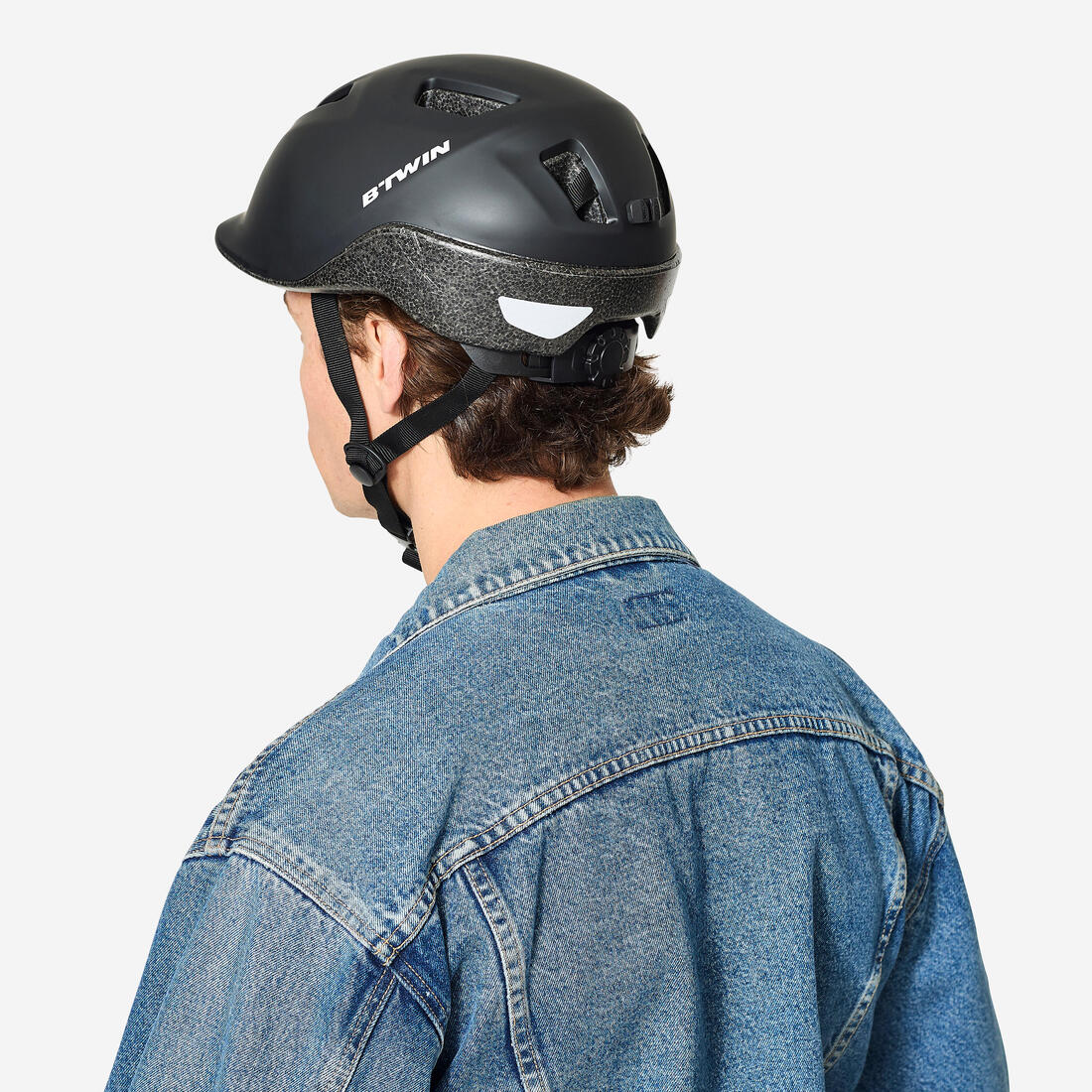 CASCO BICI URBANA 100 NEGRO - Image 3