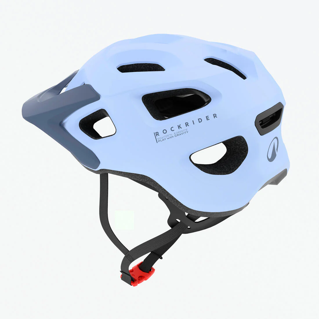 Casco Ciclismo MTB EXPL 500 Niños Azul 52-59 cm - Image 2