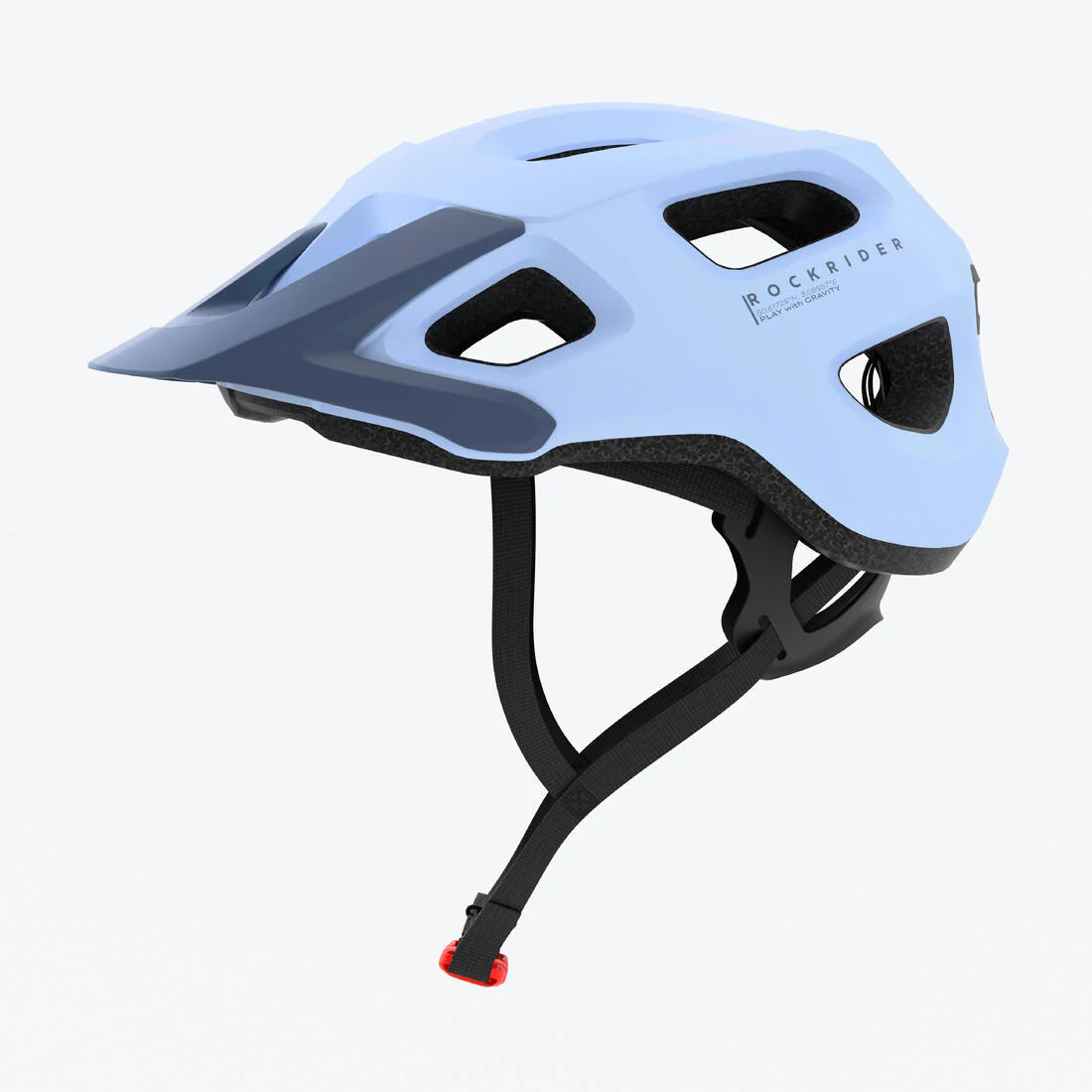 Casco Ciclismo MTB EXPL 500 Niños Azul 52-59 cm - Image 4