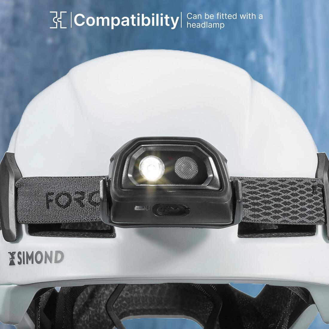 CASCO ESCALADA Y ALPINISMO EDGE BLANCO/ROJO - Image 15