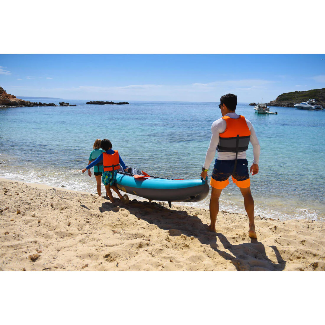 CHALECO SALVAVIDAS KAYAK/STAND UP PADDLE/VELA LIGERA BA 50 N DTC ROJO - Image 9