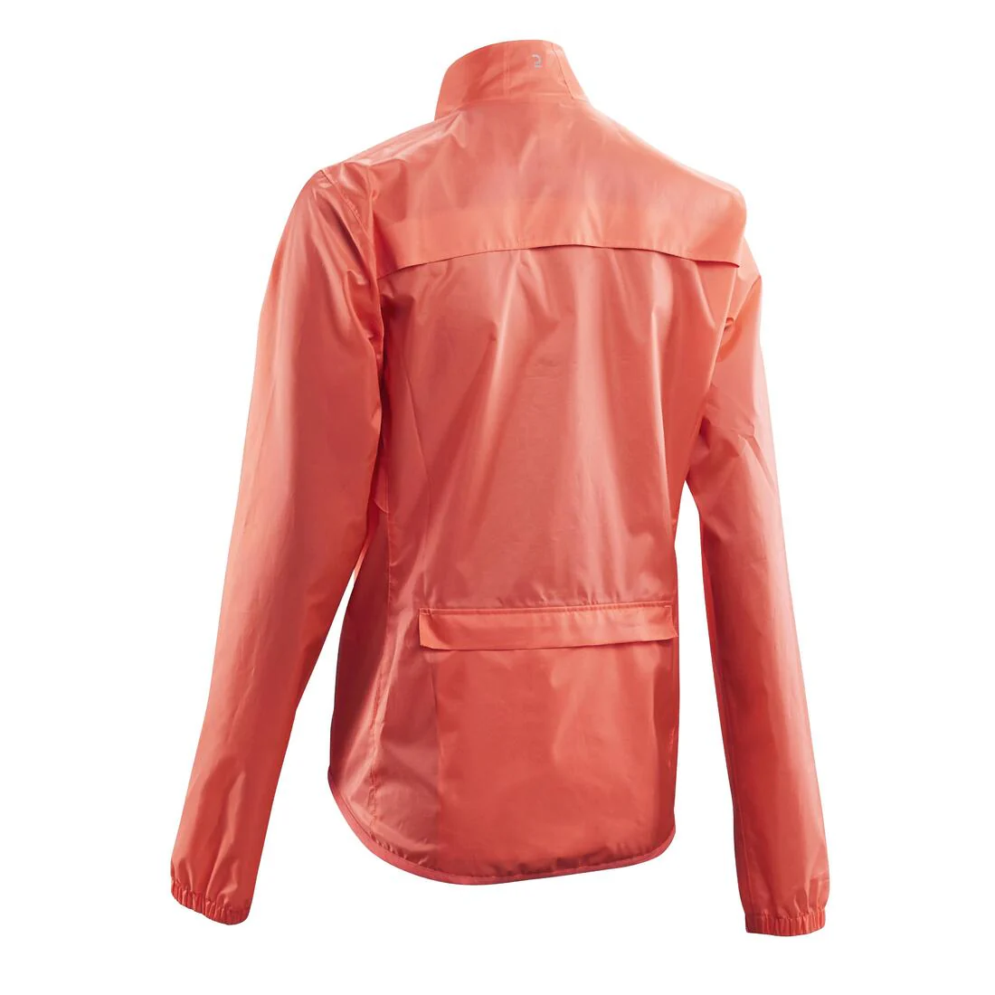 CHAQUETA IMPERMEABLE CICLISMO MUJER 100 ROJO - Image 3