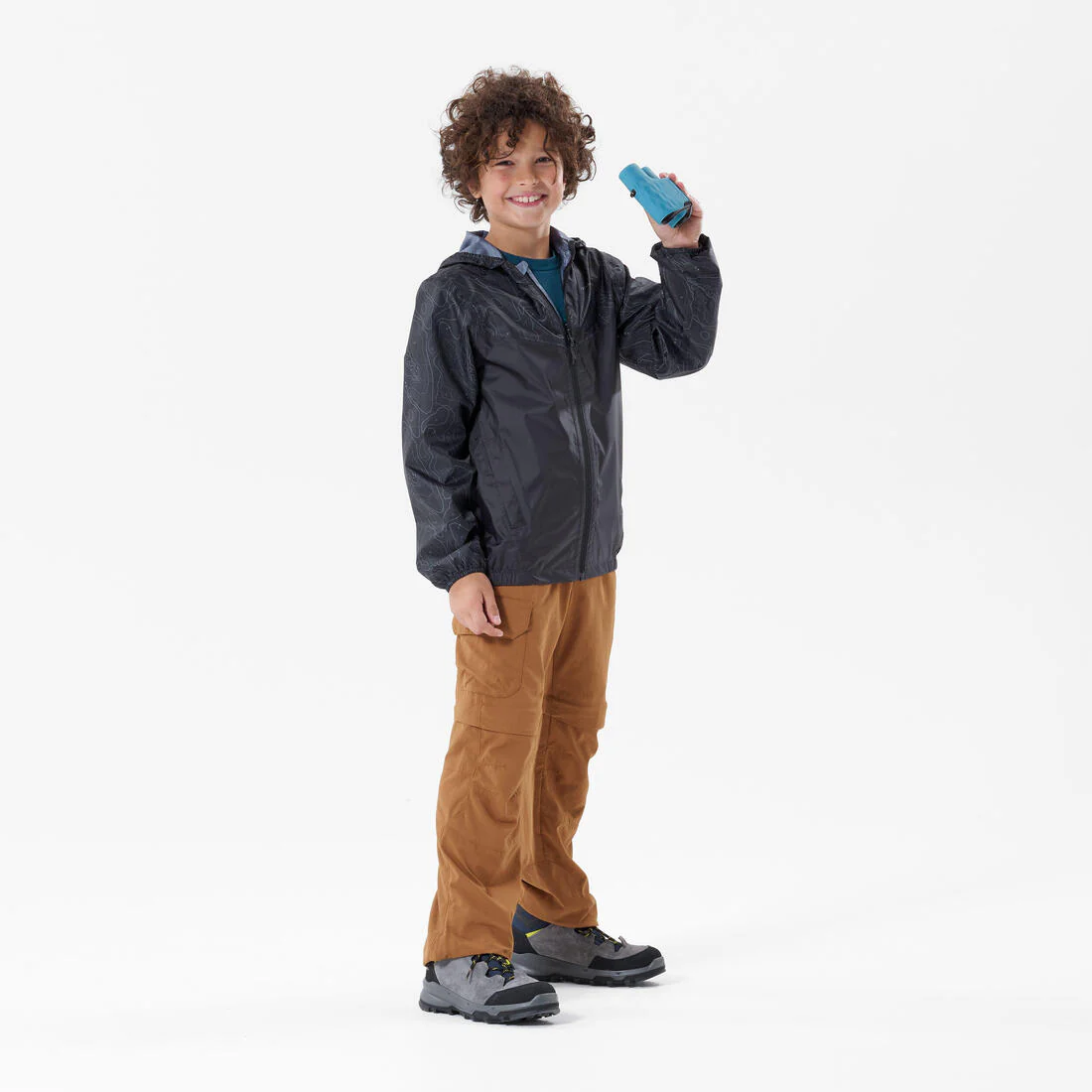 CHAQUETA DE SENDERISMO NIÑOS MH100 - Image 2