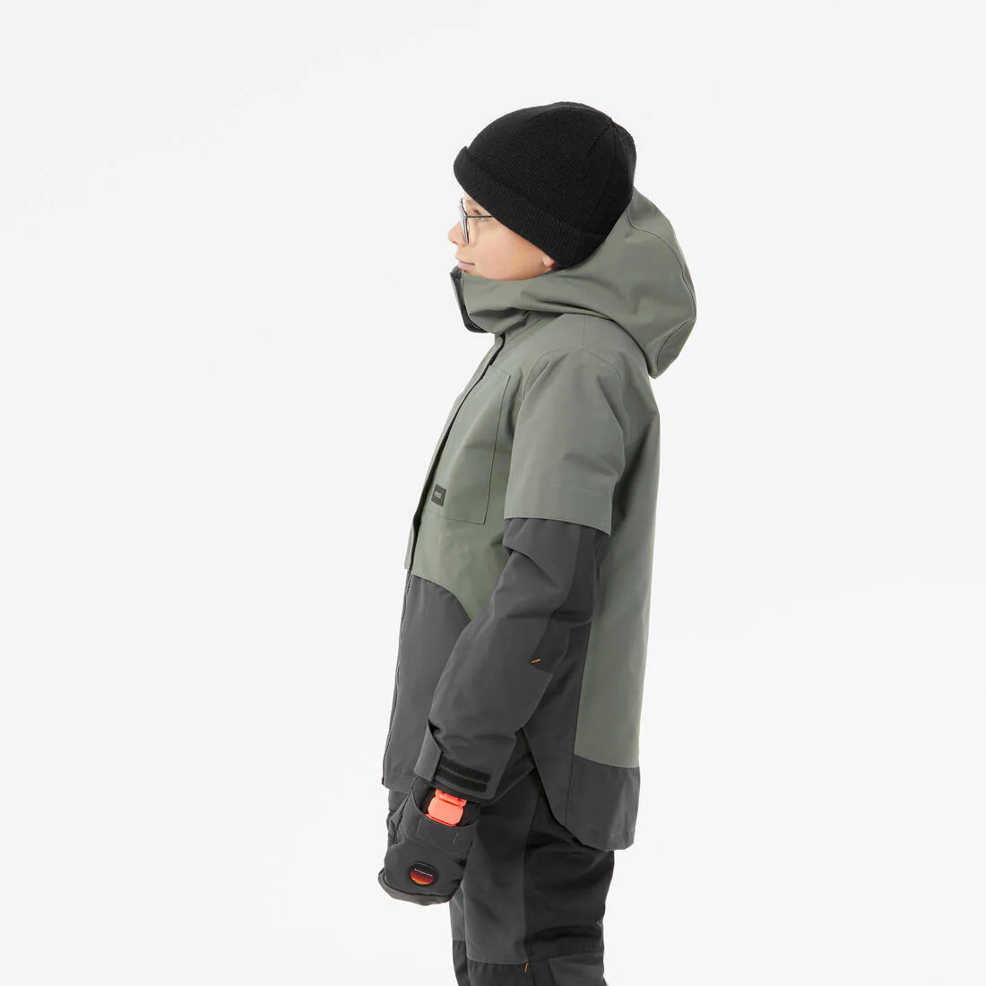 CHAQUETA DE SNOWBOARD NIÑOS LARGA Y MUY RESISTENTE - SNB 500 - CAQUI - Image 7
