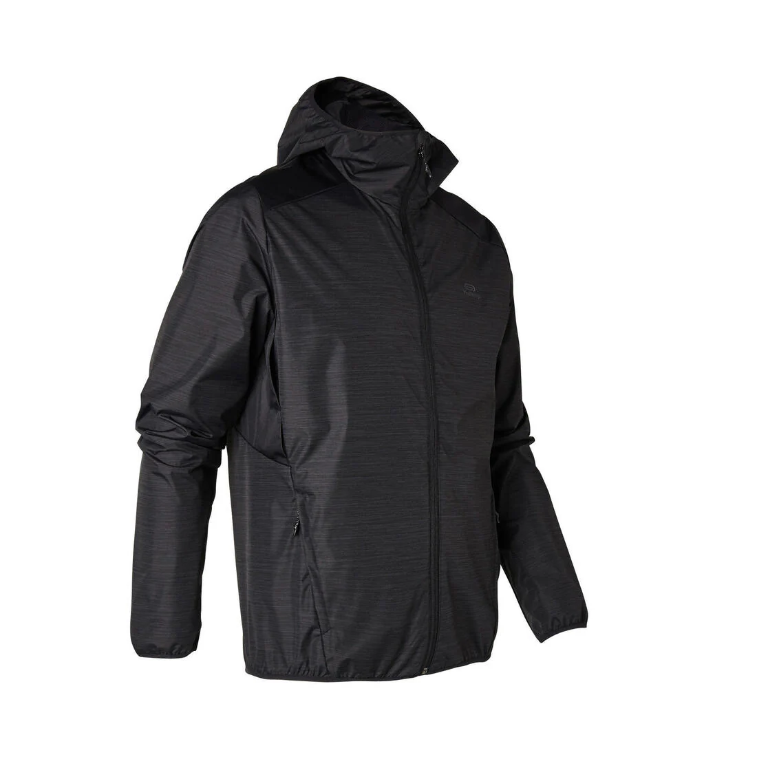 CHAQUETA IMPERMEABLE DE RUNNING HOMBRE KIPRUN RUN 100 NEGRO - Image 14