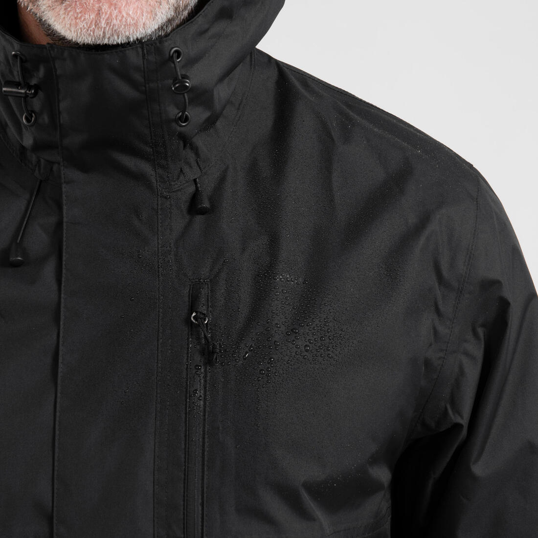 CHAQUETA DE SENDERISMO HOMBRE NH500 IMPERMEABLE - Image 10