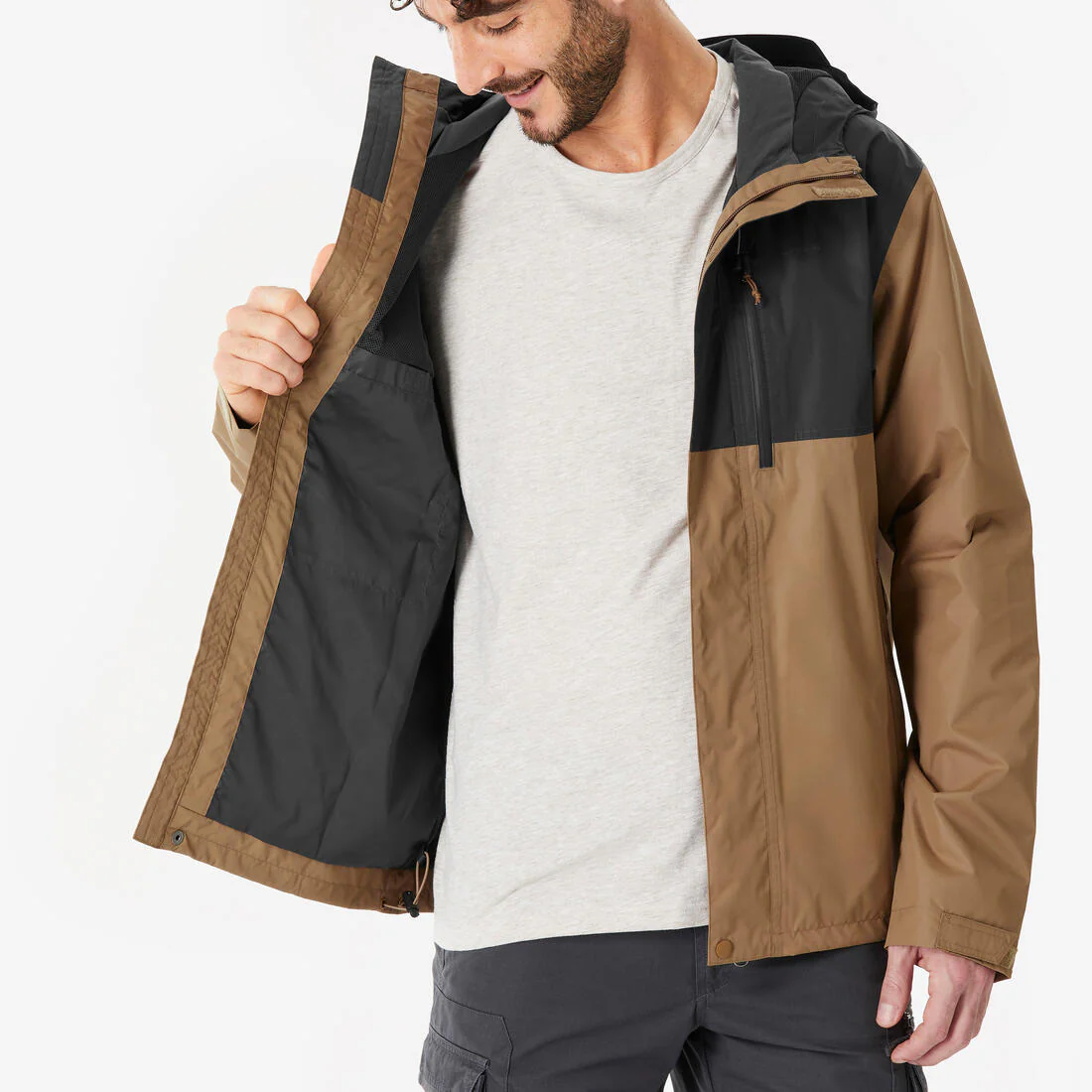 CHAQUETA DE SENDERISMO HOMBRE NH500 IMPERMEABLE - Image 22