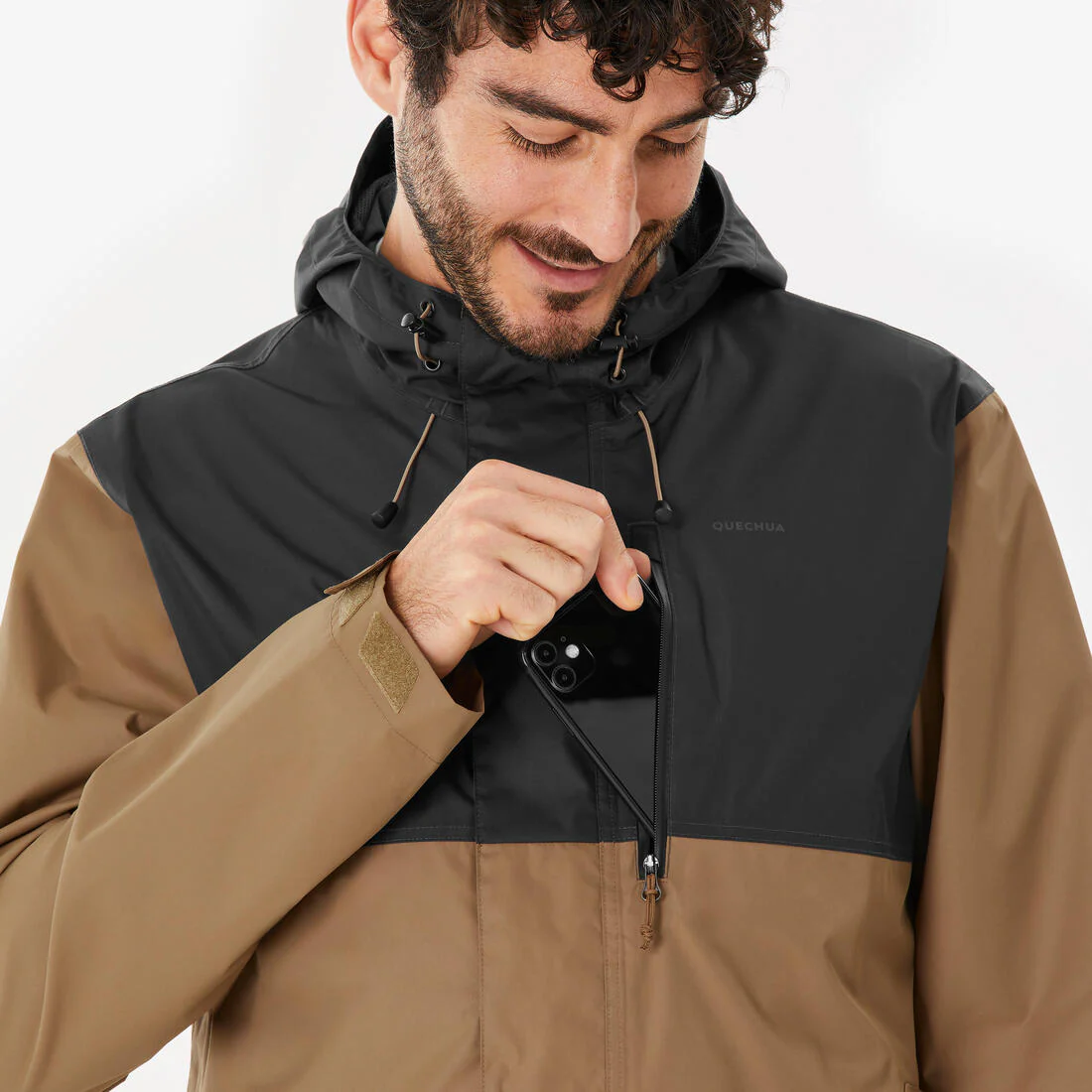 CHAQUETA DE SENDERISMO HOMBRE NH500 IMPERMEABLE - Image 26