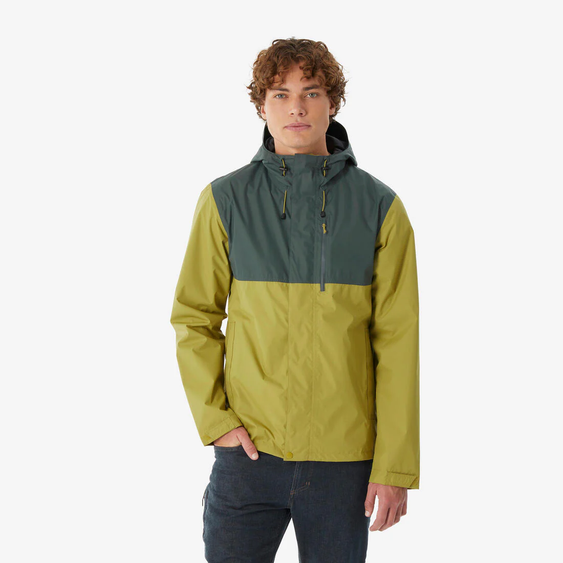 CHAQUETA DE SENDERISMO HOMBRE NH500 IMPERMEABLE - Image 3