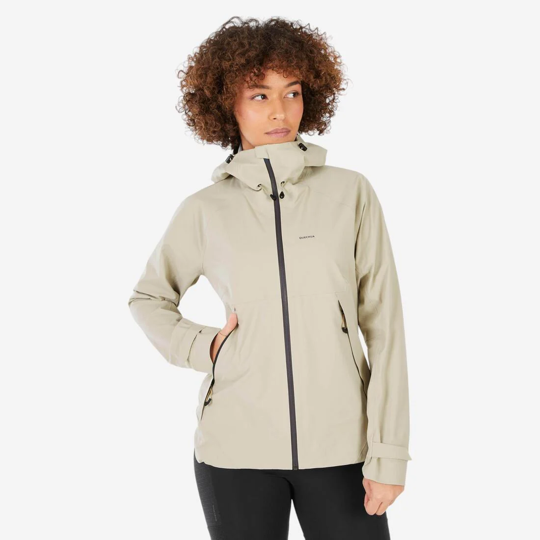 CHAQUETA IMPERMEABLE DE SENDERISMO MUJER MH500 - Image 2
