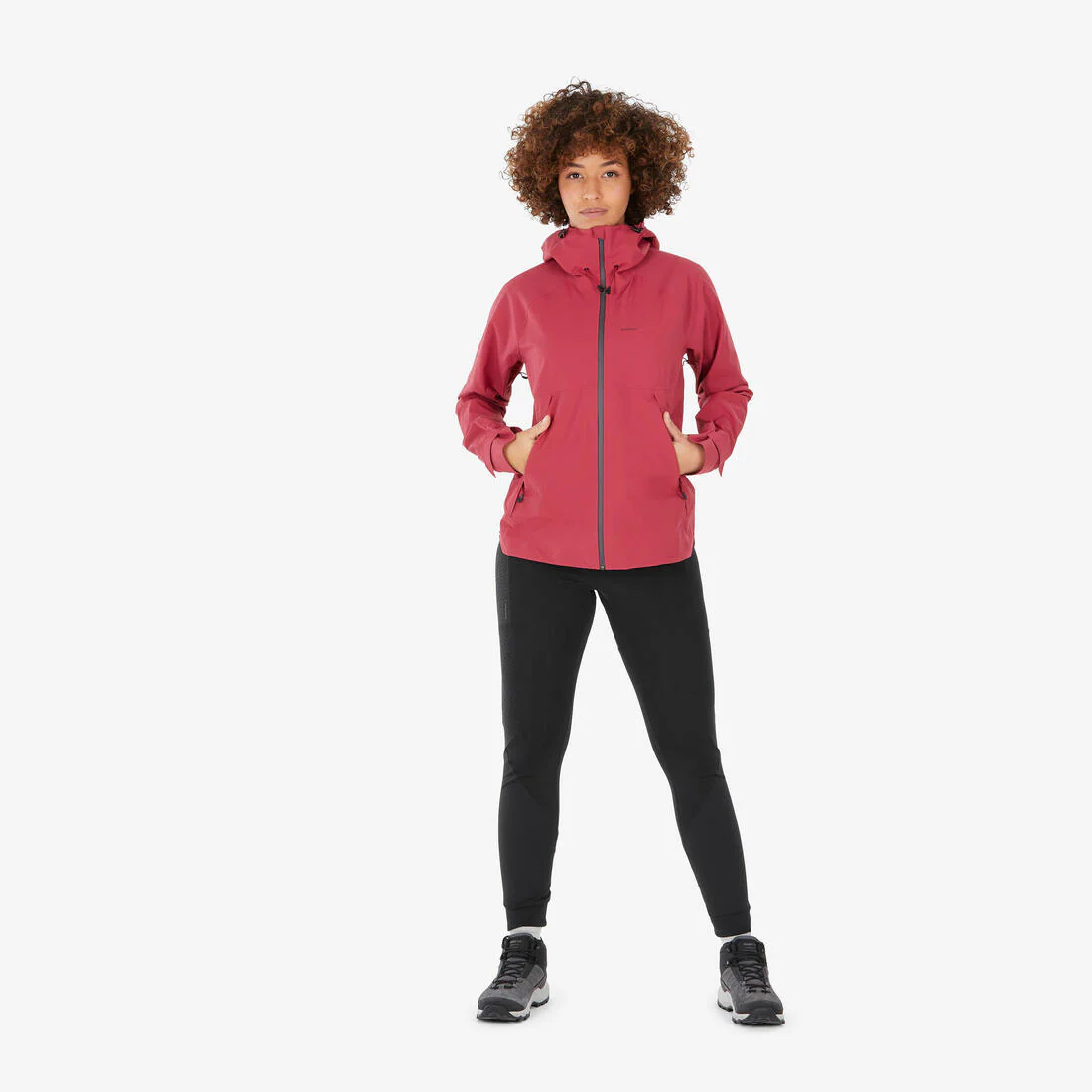 CHAQUETA IMPERMEABLE DE SENDERISMO MUJER MH500 - Image 3