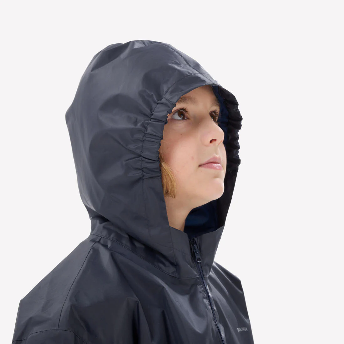 CHAQUETA DE SENDERISMO NIÑOS MH100 IMPERMEABLE - Image 6
