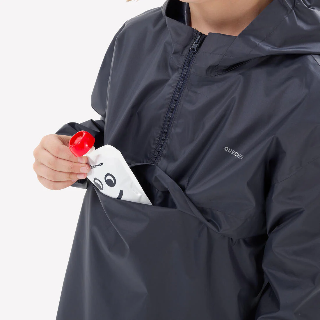 CHAQUETA DE SENDERISMO NIÑOS MH100 IMPERMEABLE - Image 8