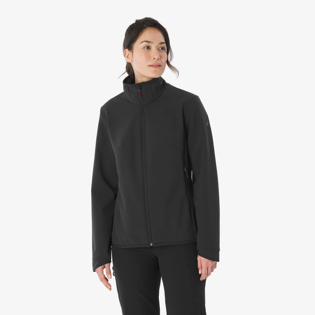 CHAQUETA SOFTSHELL CORTAVIENTO MUJER MT100