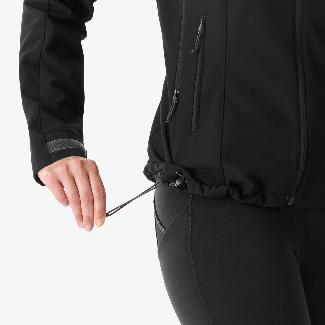 CHAQUETA SOFTSHELL CORTAVIENTO MUJER MT500 - Image 11