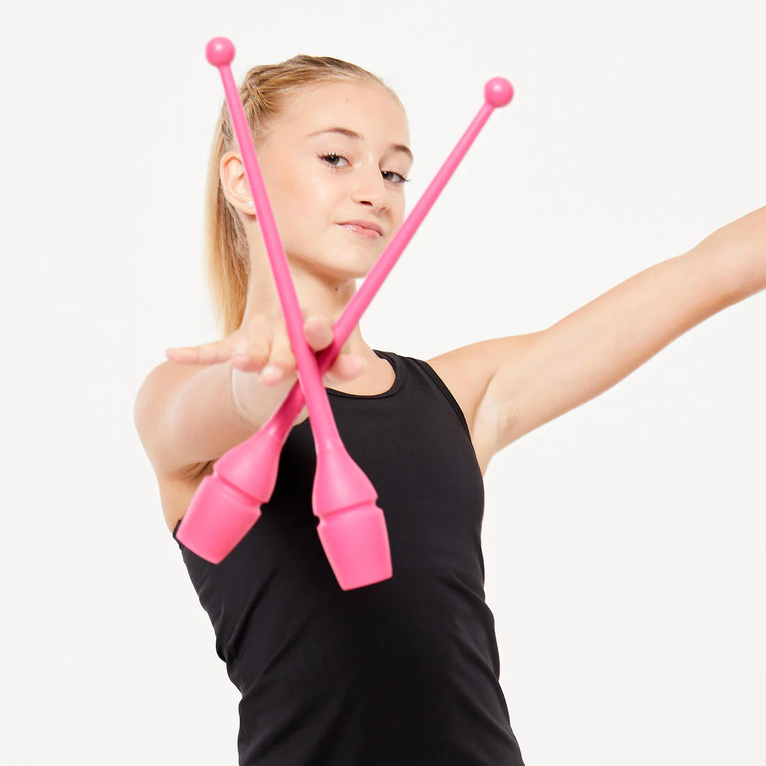 CLAVAS GIMNASIA RÍTMICA ROSADO ACOPLABLES 36 CM - Image 3
