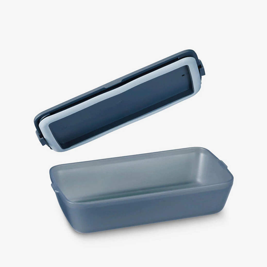 Fiambrera de plástico para conservar alimentos de 1 litro con tapa