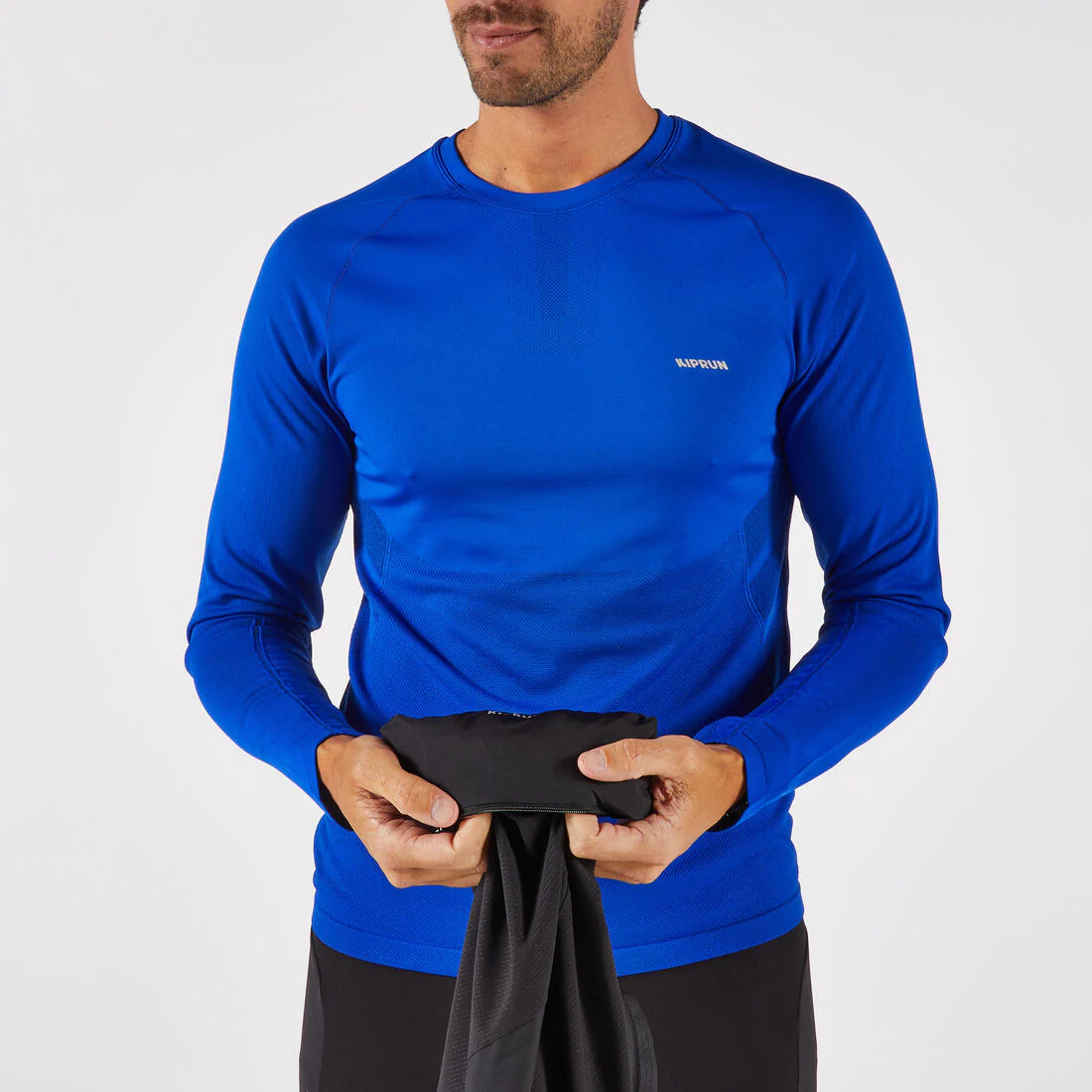 Chaleco cortaviento de running Hombre - KIPRUN Run 500 Negro - Image 10