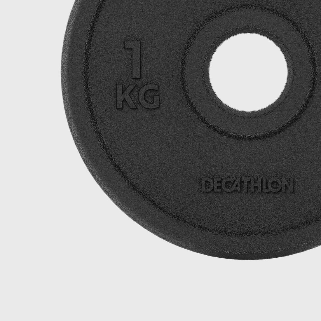 DISCO PARA PESAS 28 MM HIERRO RECICLADO 80% 1 KG - Image 5