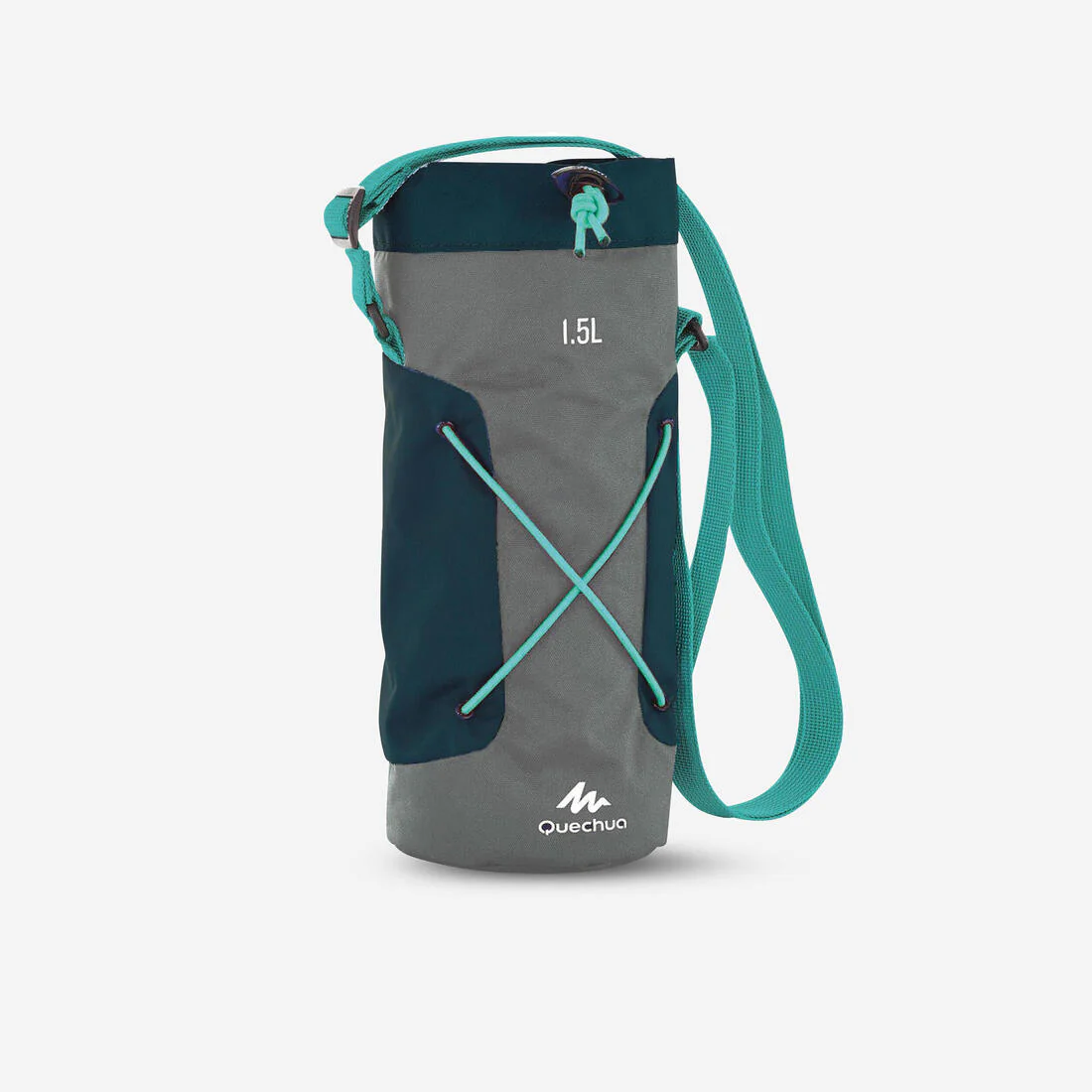 FUNDA PORTABOTELLA ISOTÉRMICA 1,2 A 1,5 LITROS GRIS