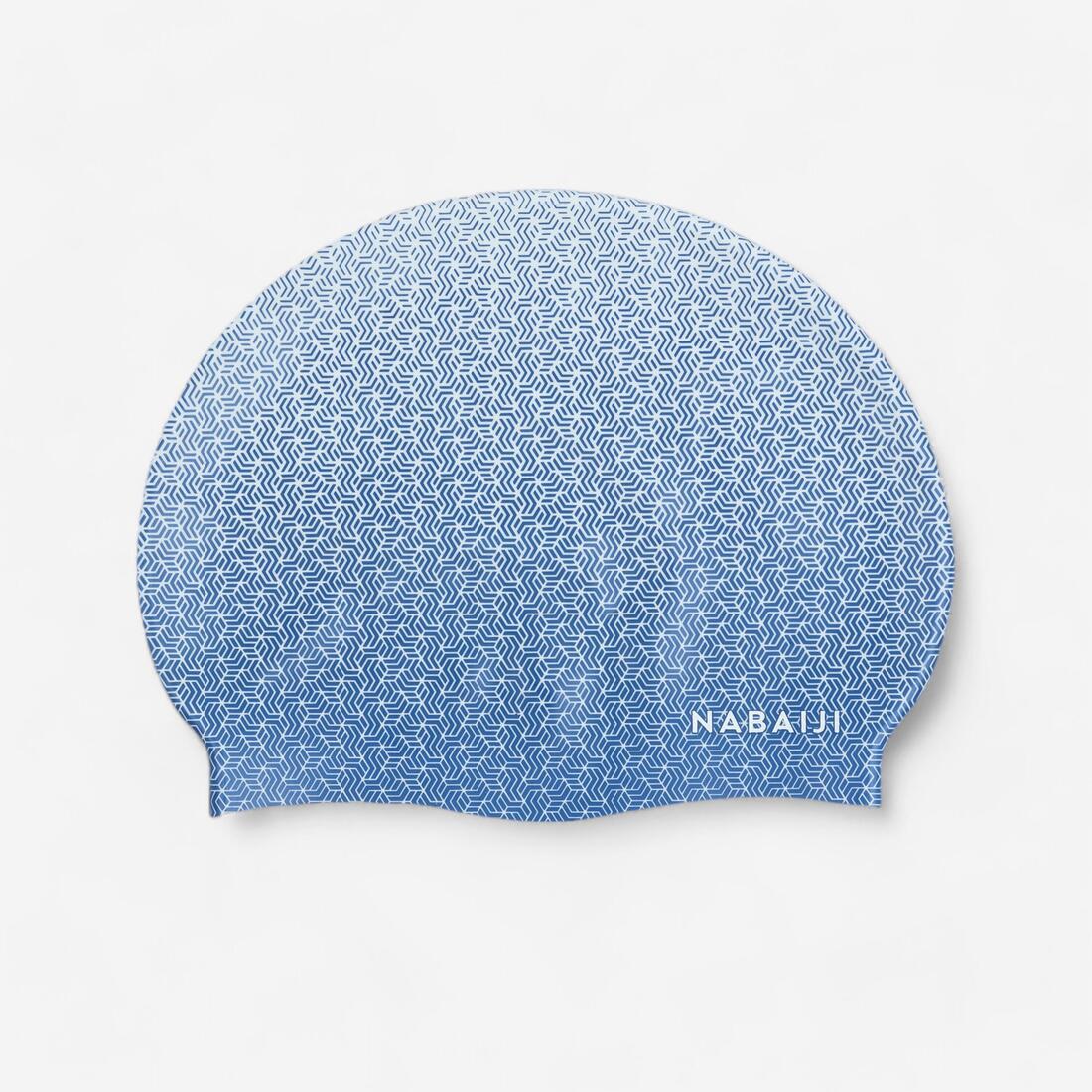GORRO NATACIÓN AZUL NEGRO TERM SILICONA TALLA ÚNICA - Image 9