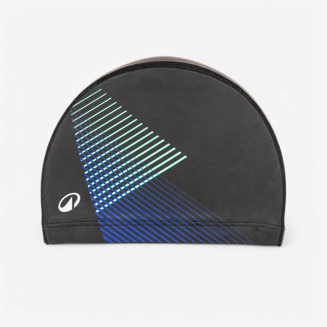 GORRO NATACIÓN LINE BLANCO ROJO PUNTO REVESTIDO TEJIDO ESTAMPADO TALLA M