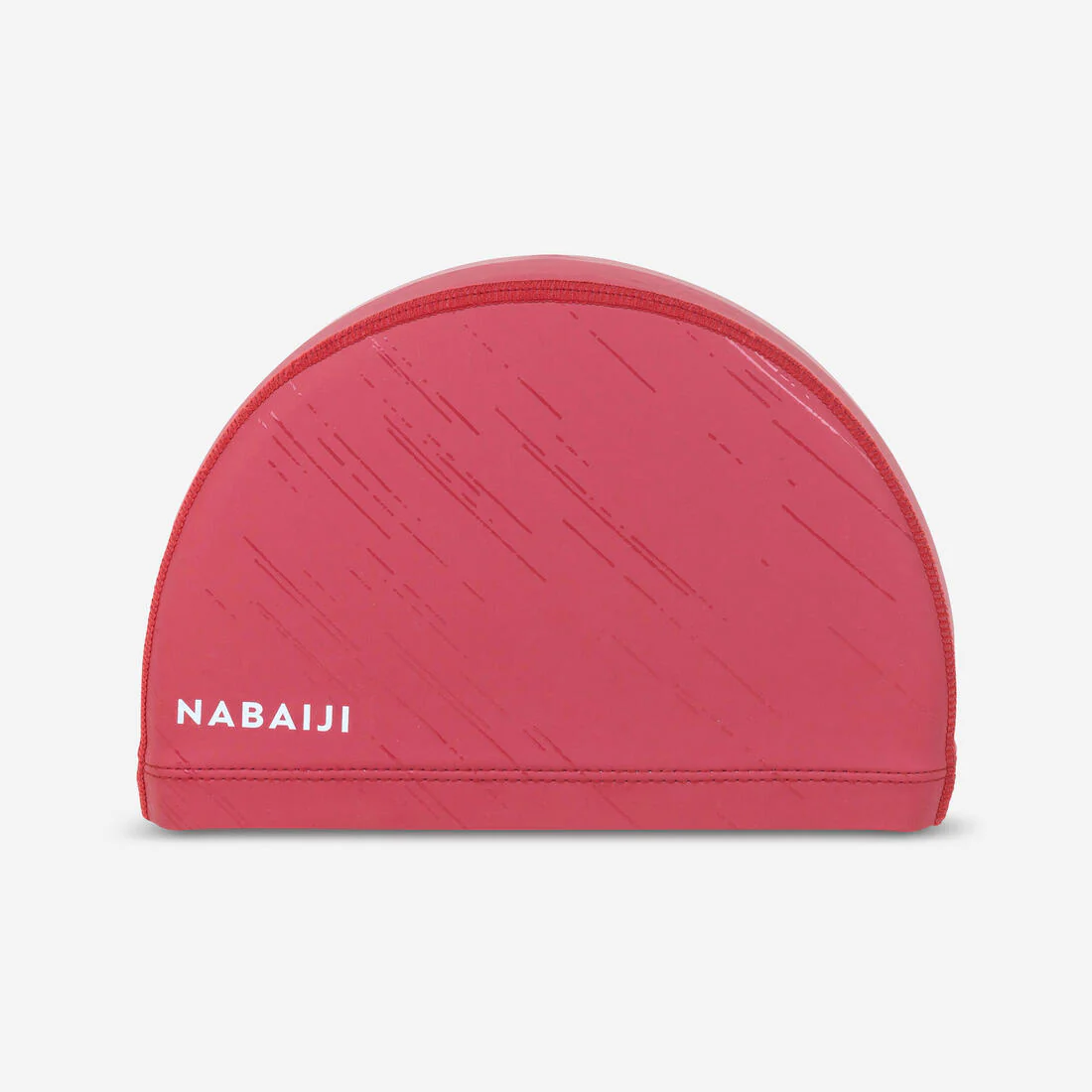 GORRO NATACIÓN LINE BLANCO ROJO PUNTO REVESTIDO TEJIDO ESTAMPADO TALLA M - Image 6