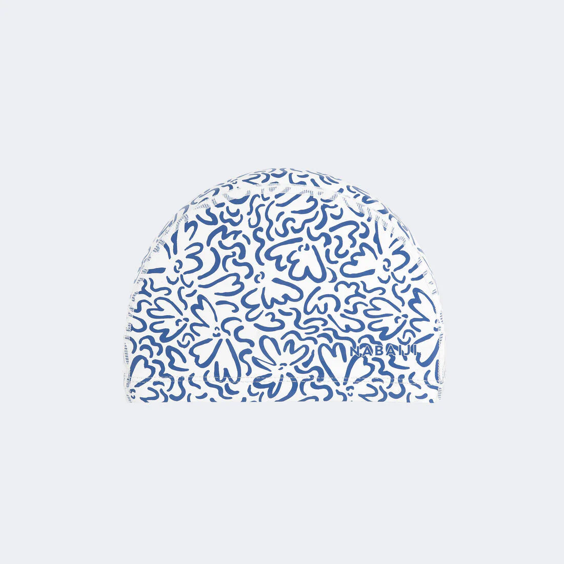 GORRO NATACIÓN LINE BLANCO ROJO PUNTO REVESTIDO TEJIDO ESTAMPADO TALLA M - Image 7