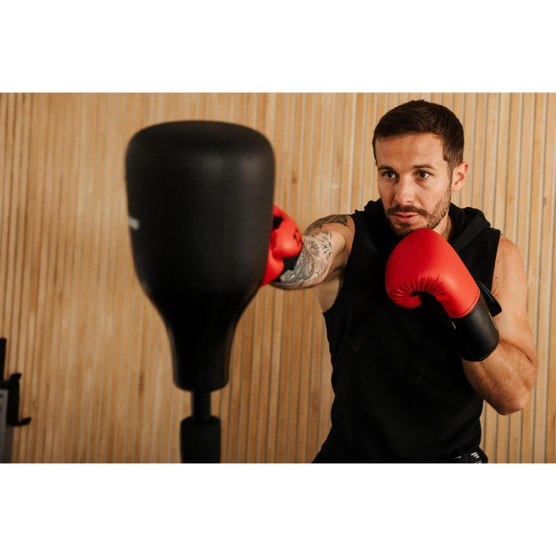 GUANTES BOXEO 100 ROJO - Image 8
