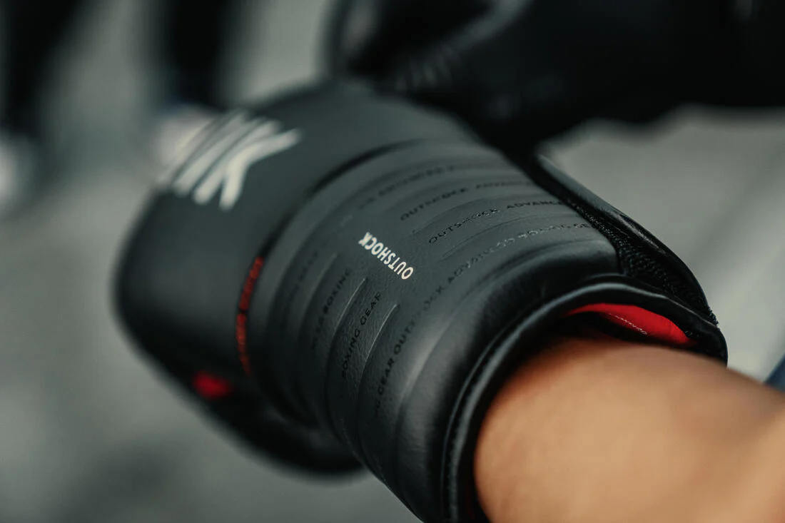 GUANTES DE BOXEO 500 NEGRO - Image 8